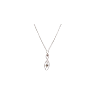Collana Damiata Gioielli Donna in Oro bianco 439/102/7-D199 - 439/102/7-D199